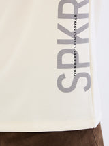 Men T-Shirt White Slim Fit