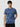 Men T-Shirt PRINT Blue Regular Fit