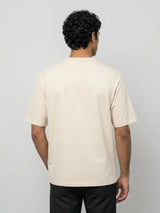 Men T-Shirt Graphic Off-White Relaxed Fit