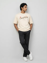 Men T-Shirt Graphic Off-White Relaxed Fit