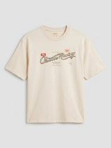 Men T-Shirt Graphic Off-White Relaxed Fit