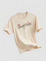 Men T-Shirt Graphic Off-White Relaxed Fit