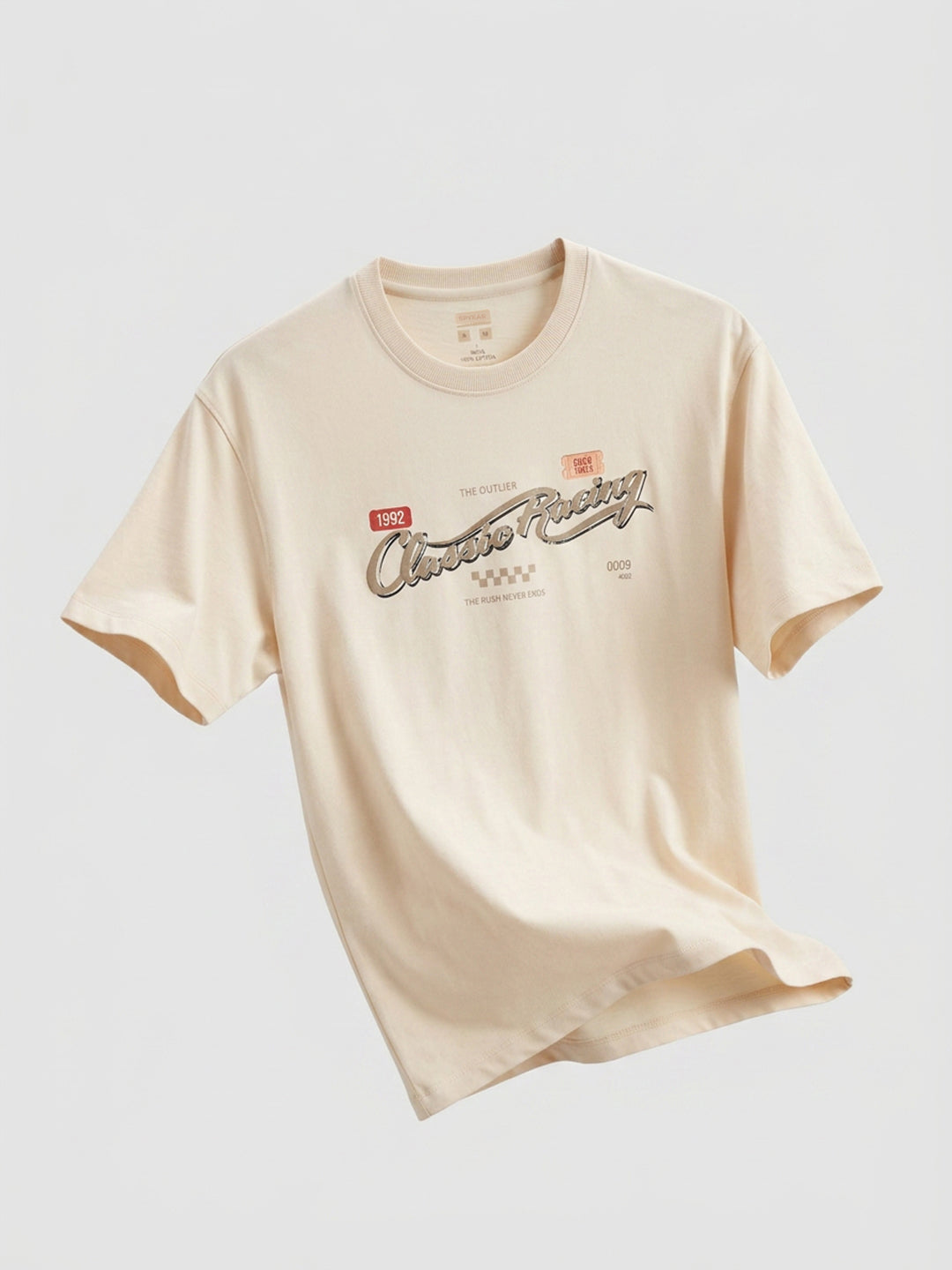 Men T-Shirt Graphic Off-White Relaxed Fit