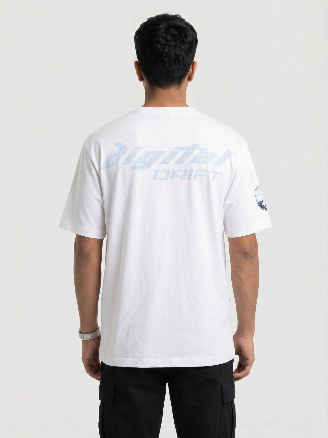 Men T-Shirt Graphic White Relaxed Fit
