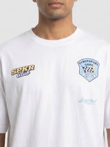 Men T-Shirt Graphic White Relaxed Fit