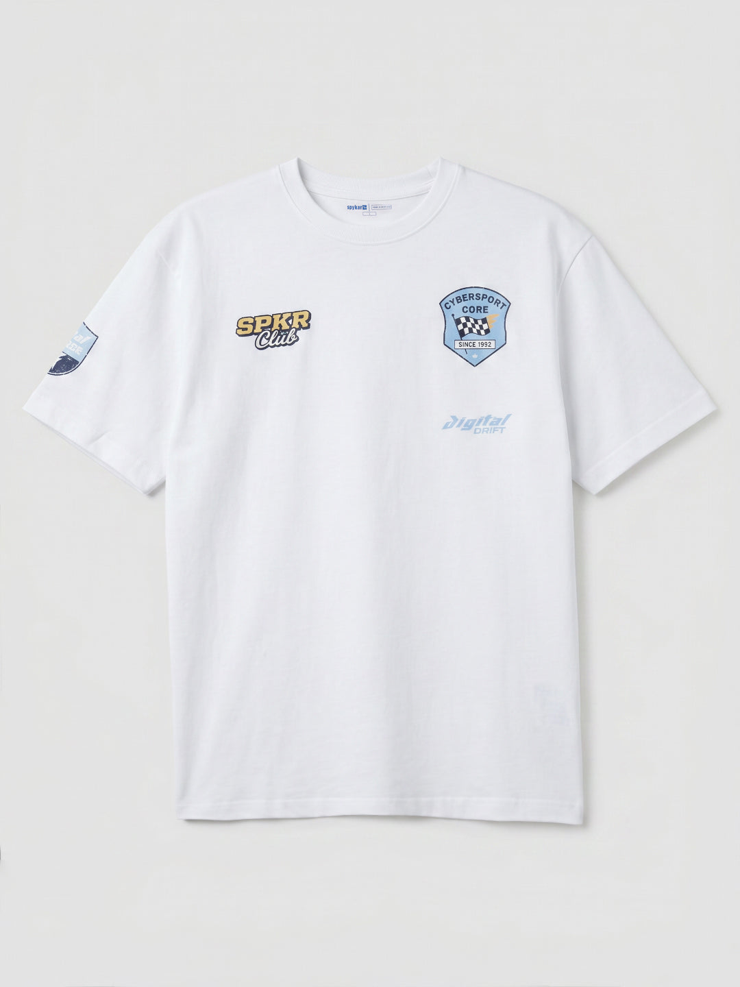 Men T-Shirt Graphic White Relaxed Fit