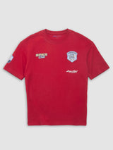 Men T-Shirt Graphic Red Relaxed Fit