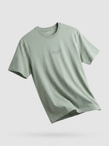 Men T-Shirt Graphic Green Relaxed Fit