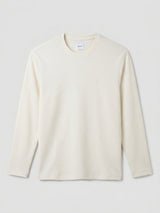 Men T-Shirt Textured White Regular Fit