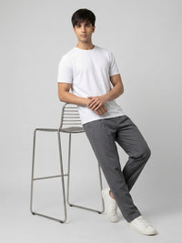 Men T-Shirt Graphic White Regular Fit
