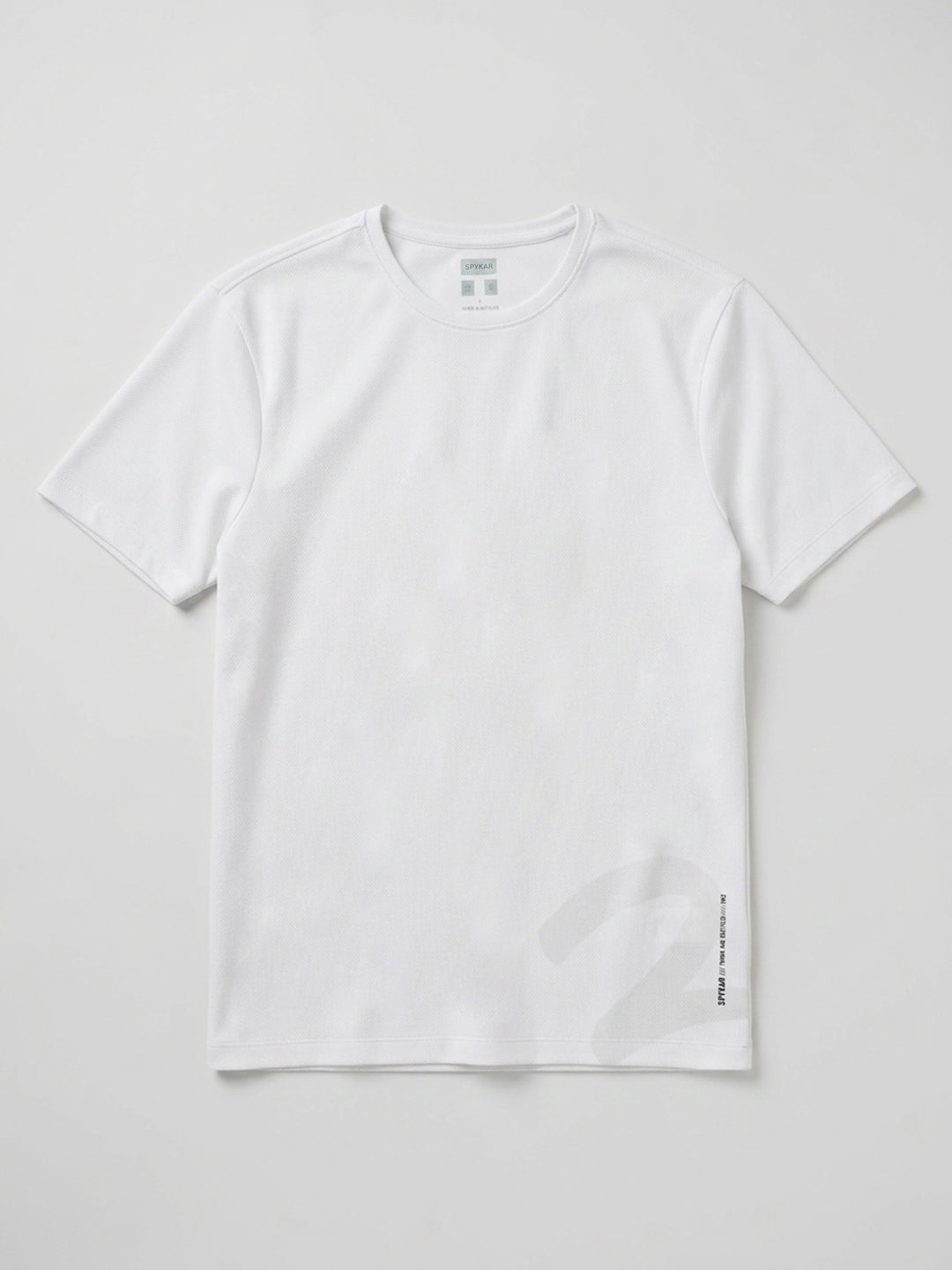 Men T-Shirt Graphic White Regular Fit