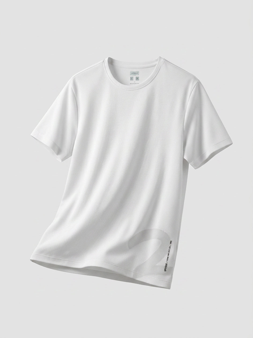 Men T-Shirt Graphic White Regular Fit