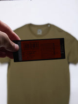 Men T-Shirt Solid Green Regular Fit