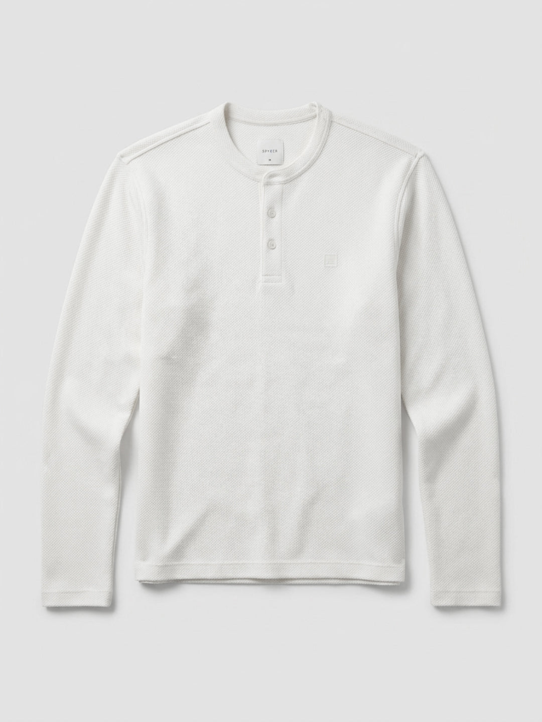 Men T-Shirt Textured Off-White Regular Fit