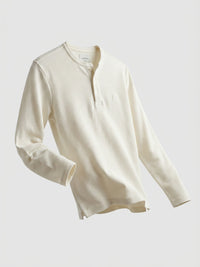 Men T-Shirt Textured Off-White Regular Fit