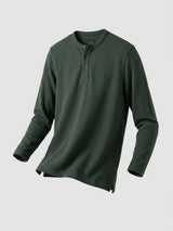 Men T-Shirt Textured Green Regular Fit