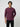 Men T-Shirt Textured Maroon Regular Fit