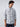 Men Shirt Check Grey Regular Fit