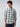 Men Shirt Check Yellow Regular Fit