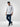 Men Shirt Check Grey Regular Fit
