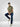 Men Shirt Check Green Regular Fit