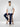 Men Shirt Check Off White Regular Fit