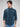 Men Shirt Check Teal Green Slim Fit