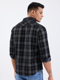 Men Shirt Black Slim Fit