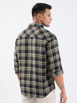 Men Shirt Black Comfort Fit