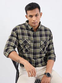 Men Shirt Black Comfort Fit