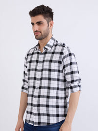 Men Shirt White Slim Fit