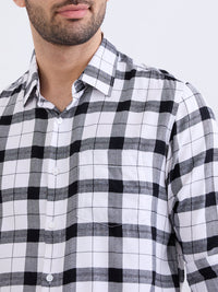 Men Shirt White Slim Fit