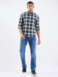 Men Shirt Black Slim Fit