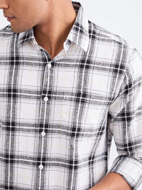 Men Shirt White Slim Fit