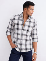 Men Shirt White Slim Fit