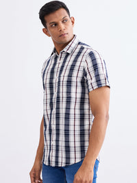 Men Shirt White Slim Fit