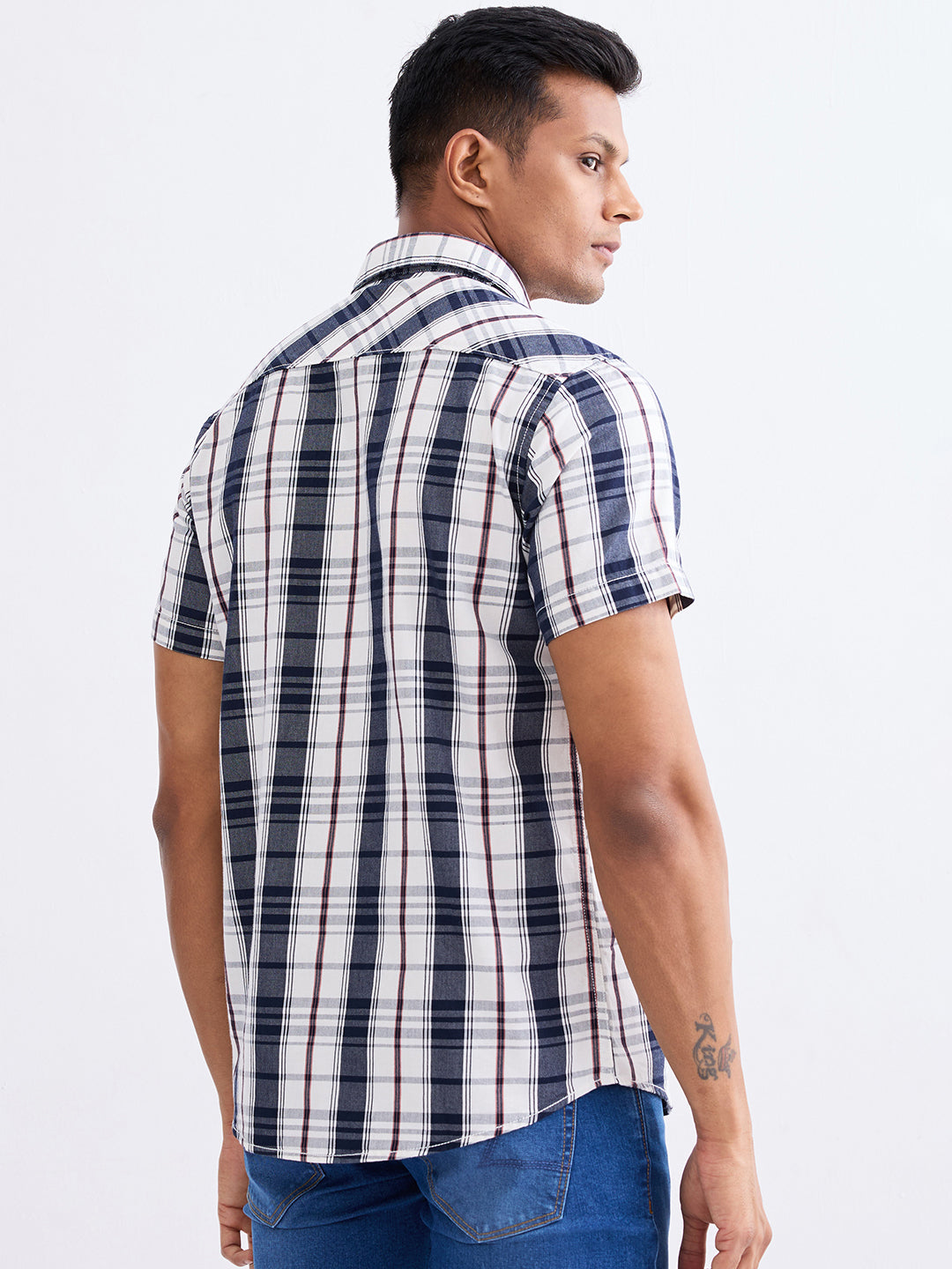 Men Shirt White Slim Fit