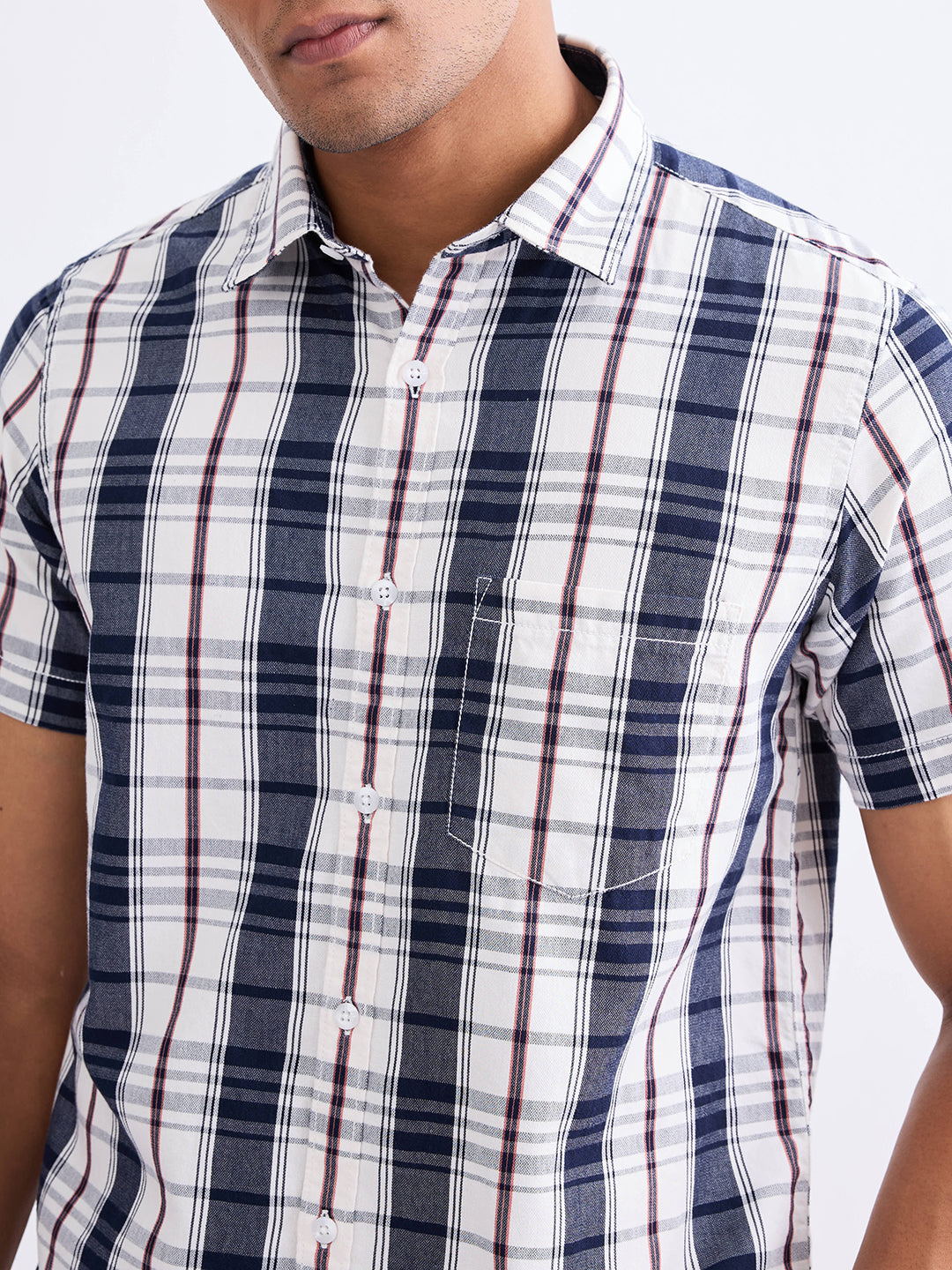 Men Shirt White Slim Fit