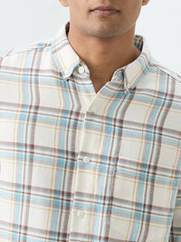 Men Shirt White Regular Fit