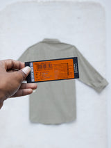 Men Shirt Check Green Regular Fit