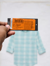 Men Shirt Check Green Regular Fit