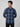 Men Shirt Check Blue Regular Fit