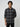 Men Shirt Check Jet Black Regular Fit