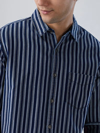 Men Shirt Denim Blue Regular Fit