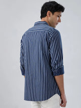 Men Shirt Denim Blue Regular Fit