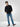 Men Shirt Denim Black Regular Fit