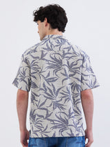 Men Shirt Blue Relaxed Fit