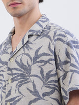 Men Shirt Blue Relaxed Fit