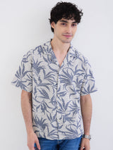 Men Shirt Blue Relaxed Fit