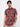 Men Shirt Print Red Slim Fit